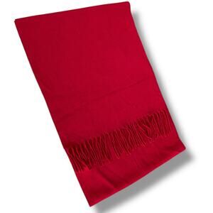 Cashmink Red Scarf